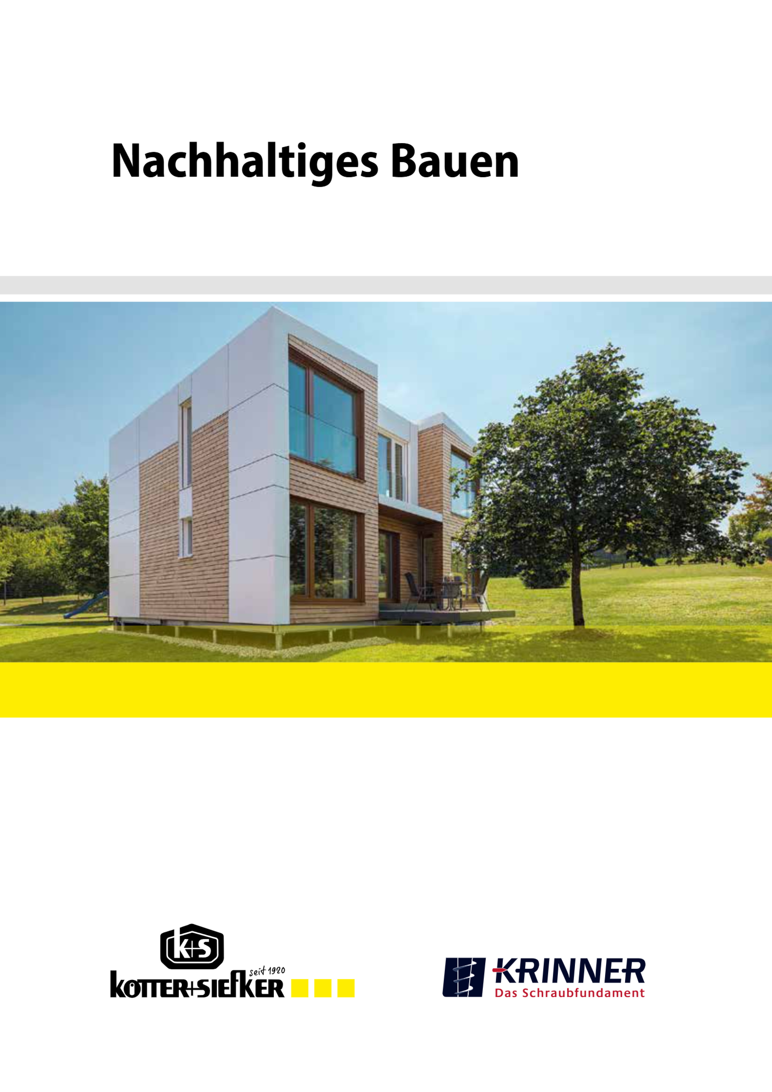 Nachhaltiges Bauen