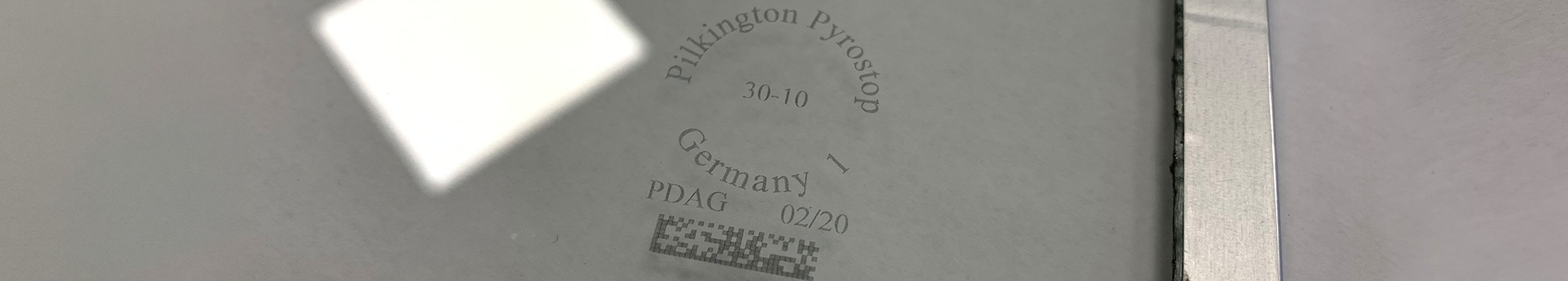 Brandschutzglas aus dem Hause Pilkington in Deutschland