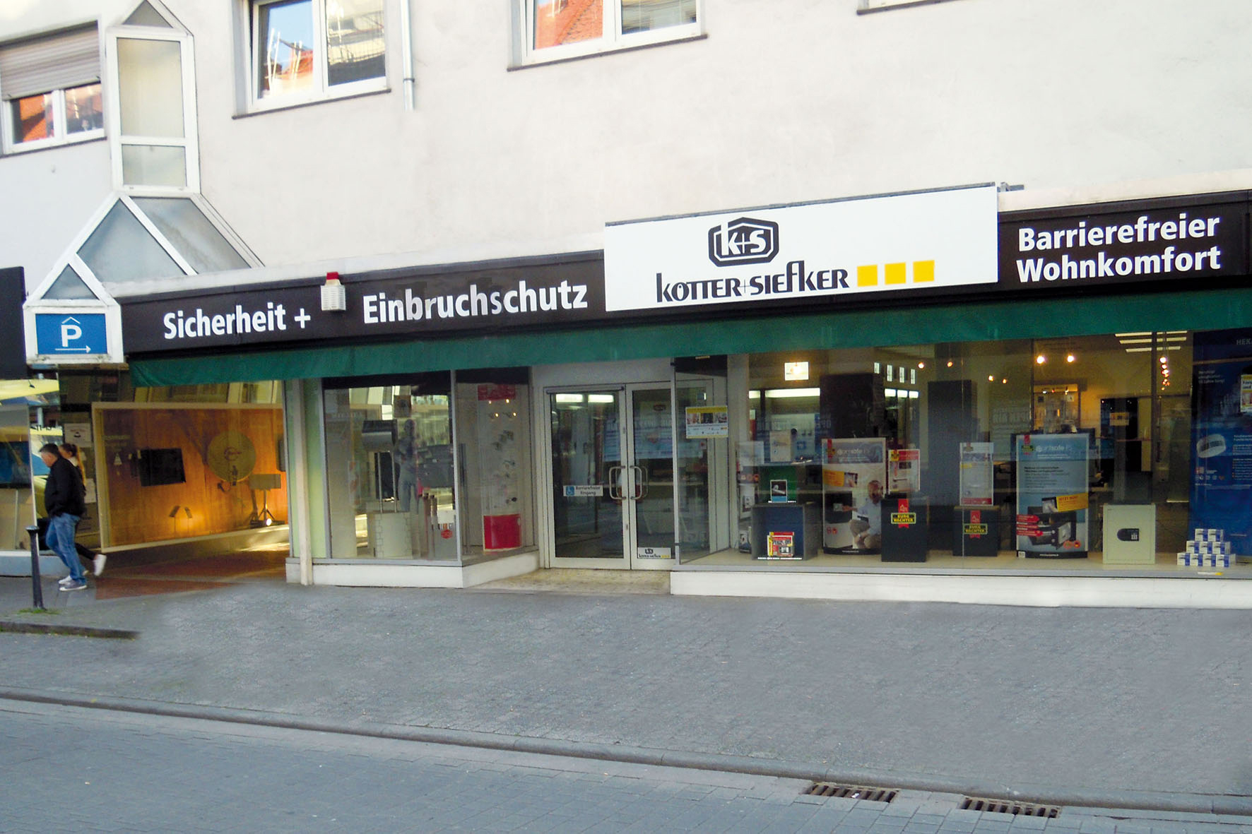 Kötter und Siefker Ladengeschäft in der Hasestraße