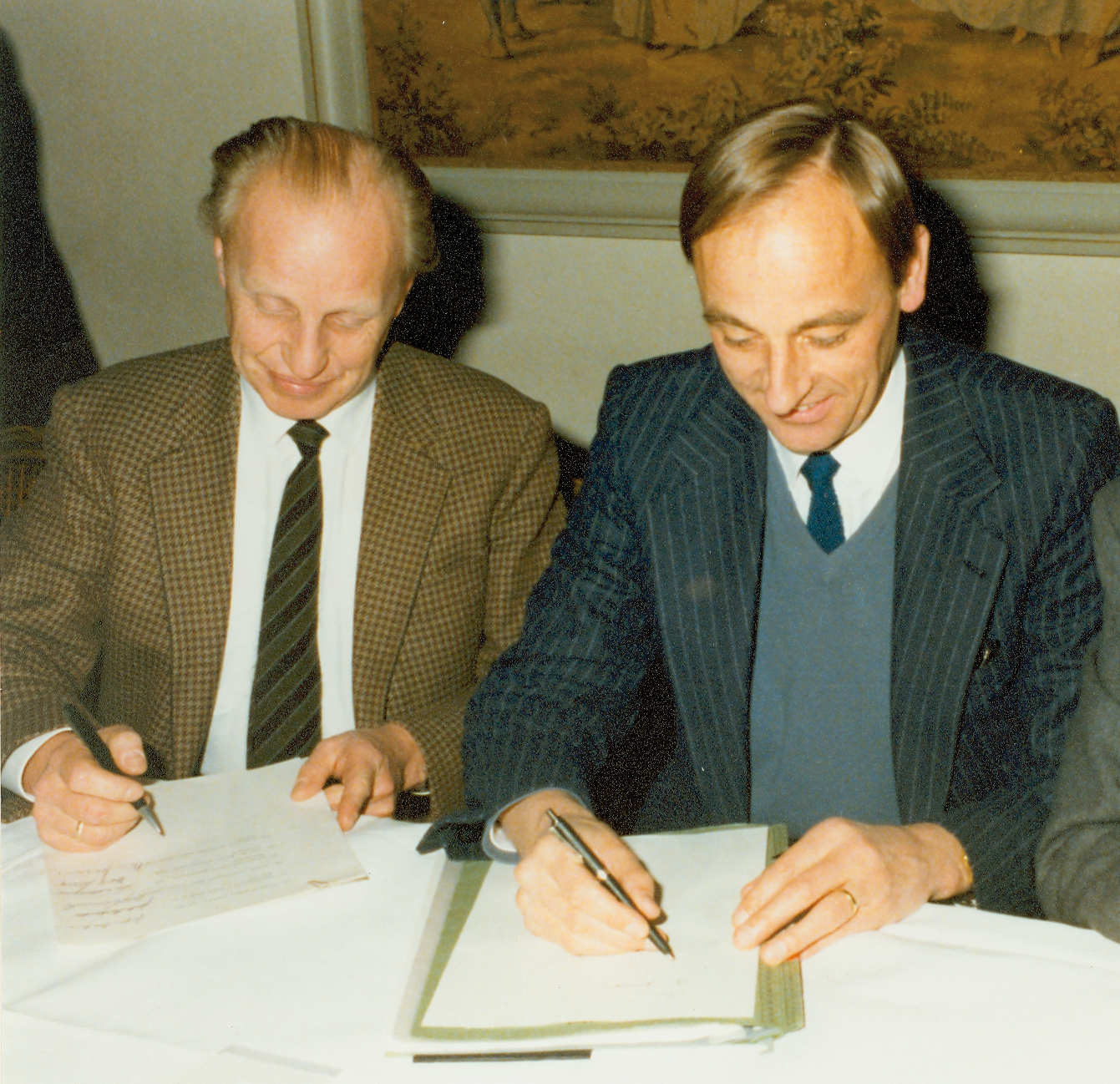 Karl Theo Siefker und Bernhard Kötter
