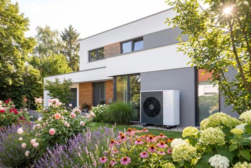 Schraubfundamente für Wärmepumpen zur schnellen, vibrationsarmen und betonfreien Installation im privaten Wohnbereich.