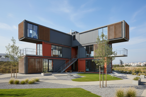 Schraubfundamente für Containeranlagen und modulare Gebäude als flexible und rückbaubare Fundamentlösung.